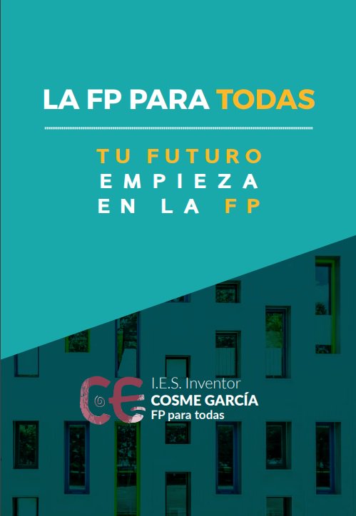 IESCosmeGarcia's tweet photo. #FPPARATODAS.
https://t.co/x2OkcHkvJG https://t.co/xLrfVDOUvJ