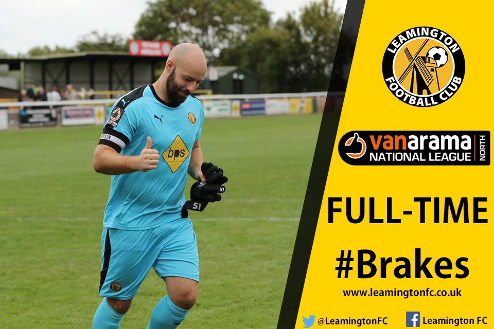 90+4: FULL TIME Alfreton Town 1-2 Leamington (Attendance 316)