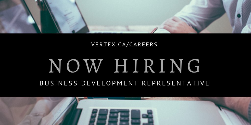 Vertex_Group's tweet photo. @Vertex_Group is now hiring for a Business Development Representative in Calgary, Alberta! Learn more about an exciting career at Vertex: https://t.co/TjcUrZ7Nv5 #BusinessDevelopmentRepresentative #YYC #VertexResourceGroupJobs https://t.co/oyofPNPikB