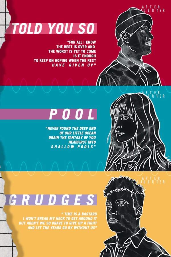 'Told You So', 'Pool', or 'Grudges'? What's your favourite one? #AfterLaughter