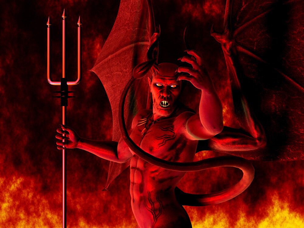 kerman_matthew's tweet photo. The devil is red. The devil loves heavy metal. The devil also loves the red team as should you. Be more like the devil #redteamrules #smellthefunny https://t.co/sBcytt7cf5