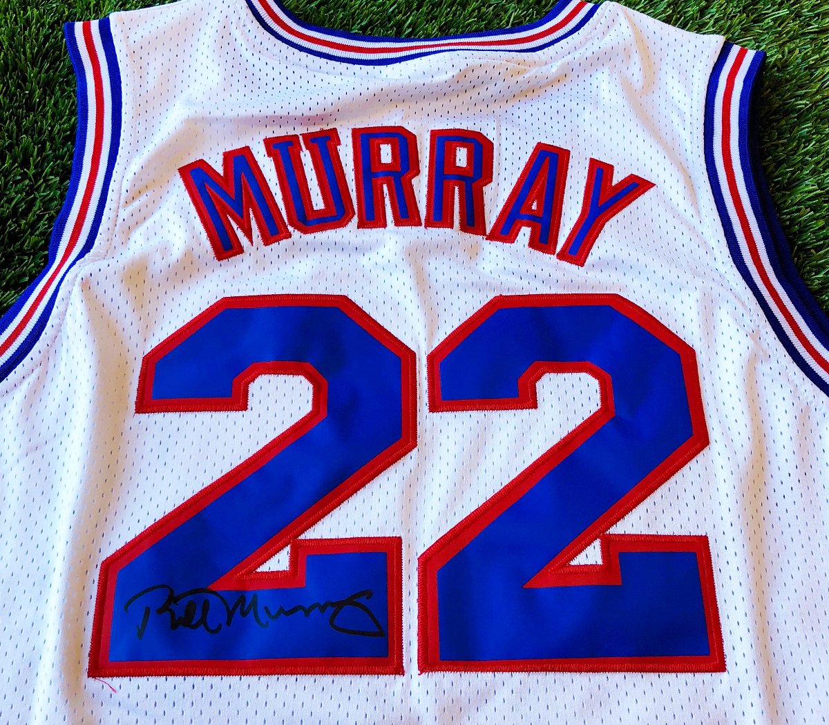 WMurrayGolf's tweet photo. To celebrate the launch of our #SpaceJam-inspired #RightStuff polo on #BlackFriday—we’re giving away a #ToonSquad jersey signed by #BillMurray. 

To enter like &amp; retweet this post! A winner will be announced Friday at 2pm CT! #WilliamMurray #Thanksgiving

https://t.co/iOS489LDca https://t.co/zRX0wbT4RR