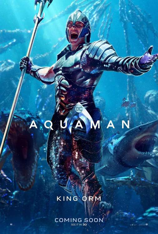 Bruno_Whatever's tweet photo. Pôster individual dos personagens de Aquaman
Estreia em 13 de dezembro
#Aquaman #JamesWan #ArthurCurry #JasonMomoa #DCUniverse #AmberHeard #NicoleKidman #PatrickWilson #WillemDafoe #DolphLundgren #WillBeall #Warner #YahyaAbdulMateenII https://t.co/MmA7TW2kkn