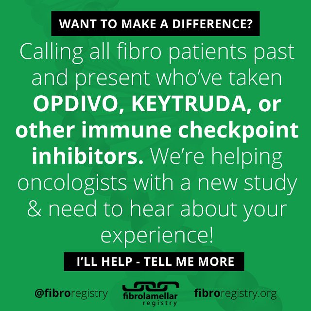 The Fibrolamellar Registry is currently reaching out to patients who have taken an Immune Checkpoint Inhibitor to take part in a patient survey.Please click the link for more information.
fibroregistry.org/ici-fibrolamel…
#Fibrolamellar #livercancer #fibroregistry