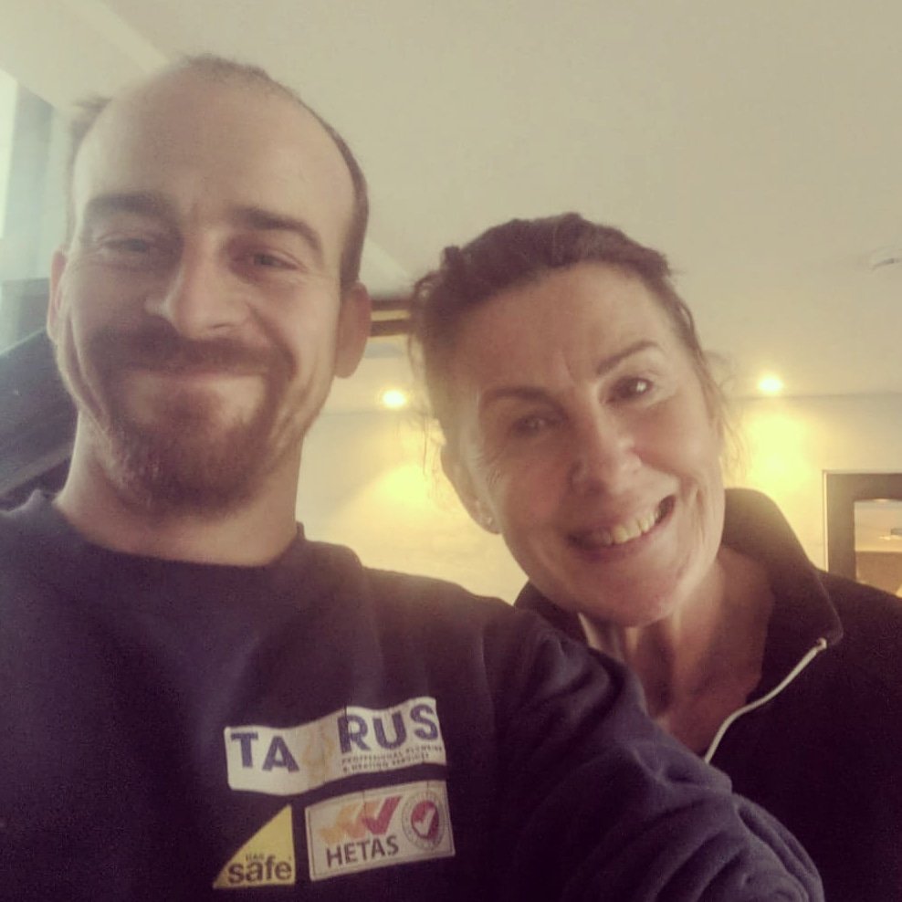 Taurus_Heating's tweet photo. Out and about in #AlderleyEdge today - doing a few services and bumped into the lovely @M_T_Martin from @c4thecircle fame - Great to meet you Mairead 😊
#mywifewasobsessed 😂 
#taurusfiresandstoves #HETAS #gassafe #gasengineer #fireplacefitter #fireplacespecialist #manchester 🔥 https://t.co/SnOUEcaxpu