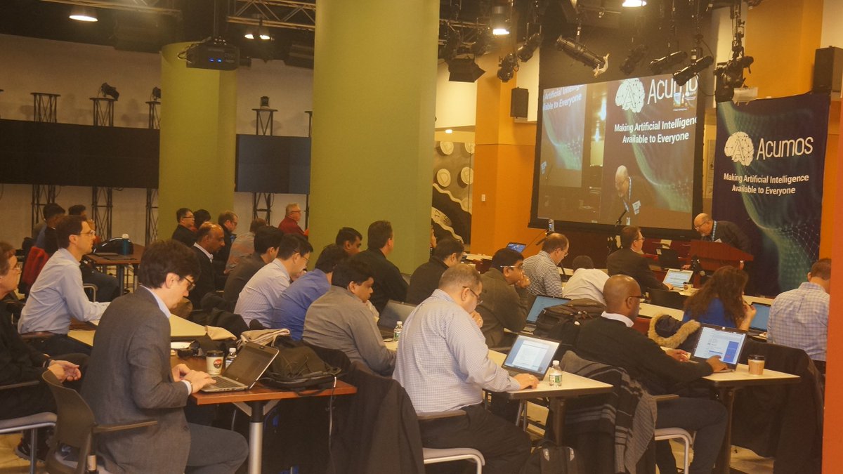 LFAIDataFdn's tweet photo. Did you miss #Acumos AI Day in New York? Videos and slides from all presentations are now available to view on demand for free at https://t.co/Qz4NZxyTEU #AI https://t.co/ZR9GifChVb