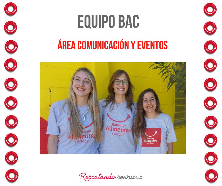 BDACordoba's tweet photo. 📌 EQUIPO BAC - Área Comunicación y Eventos 💻📷🎬📰
➡ Soledad Zarzur es Licenciada en Comunicación Social y responsable del Área 👩💻📇
➡ Carolina Alessandria y Jimena Strasorier son Licenciadas en Comunicación Social y se desempeñan como asistentes del Área 👩💻👩🏫👩 https://t.co/S07CiAGEjK