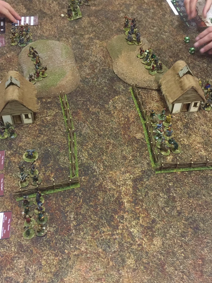 RedDwarf6's tweet photo. #sagaII At club tonight great game Daxons v Vikings. Vikings made it away with the loot carrying donkeys but only just ! https://t.co/vTnJJCxh5k