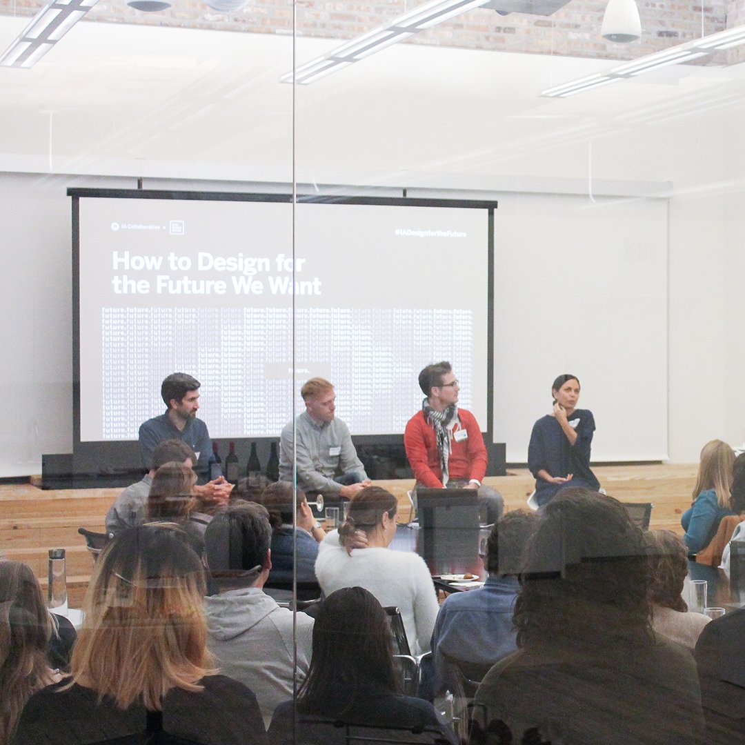 IACollaborative's tweet photo. If you missed our panel on "How to Design for the Future We Want" for @ChiDesignWeek, take a look at our event recap: https://t.co/wyIaQgeie5
#design #ChiDesignWeek #designthinking #IADesignfortheFuture https://t.co/KX5Y1z4Ftr