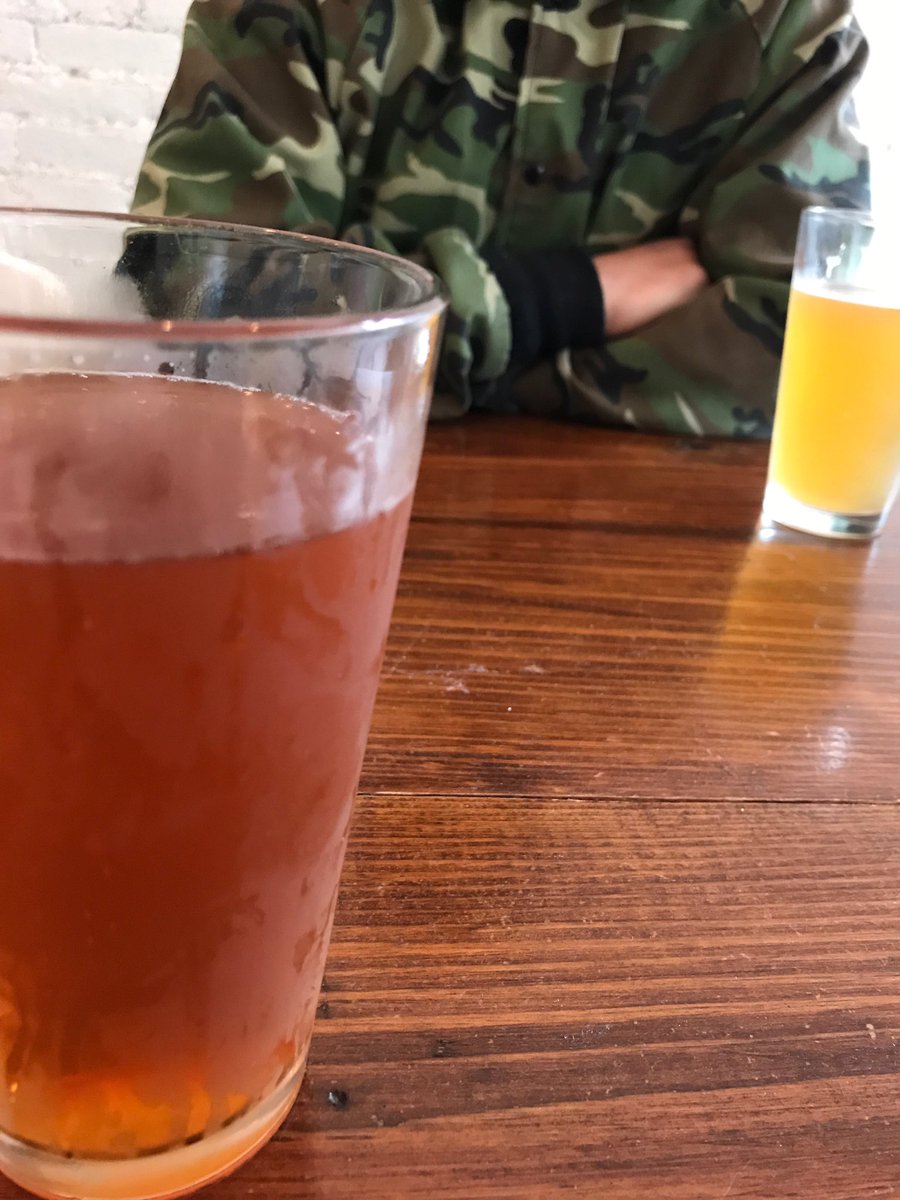 glenyoder's tweet image. Having a beer with brother adam and friends.