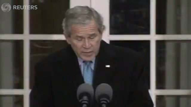 A look in the archives: 'As we count our blessings, Americans also share our blessings,' President George W. Bush spares Flyer and Fryer from the dinner table in 2006