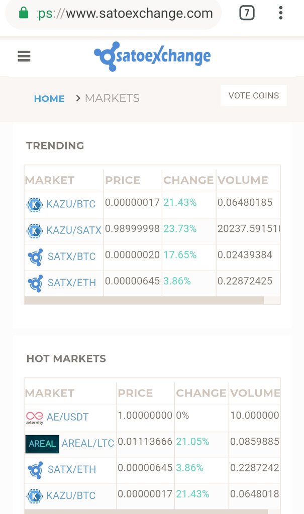 bonehunter5's tweet photo. State off proof kazu will be a future coin.. #kazucoin #kazu #kazuilluonaires #investments #satoexchange #altillyexchange #smartthink #cryptocurrencies https://t.co/LfwJNFmDLu