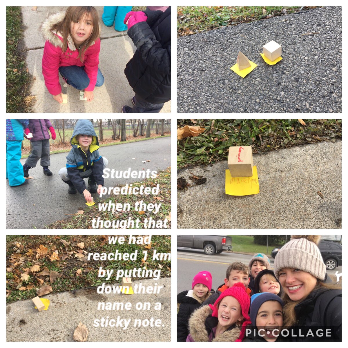 ChilcottMrs's tweet photo. We had a great walk this morning with the grade 3 class as we learned how long a kilometre was. So much fun! @MarkChubb3 @PortWellerPS #PWPS https://t.co/sQ7Y50l2Rf