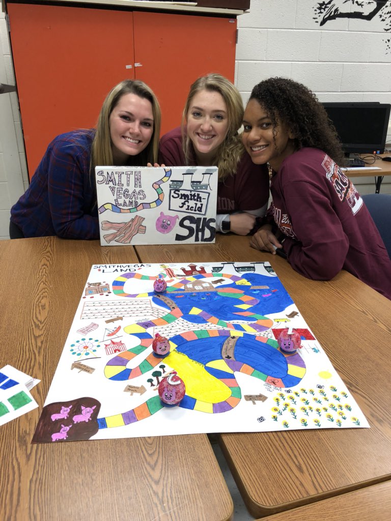 mmoore0890's tweet photo. Battleship SHS Faculty Edition, Homemade Skee-Ball and a hand painted spin on โOperationโ highlight the #CreateAGame Project. Students looked at target market, packaging and how to generate and sustain interest for a product.. #SHSMarketing https://t.co/oPRzxRJRyE