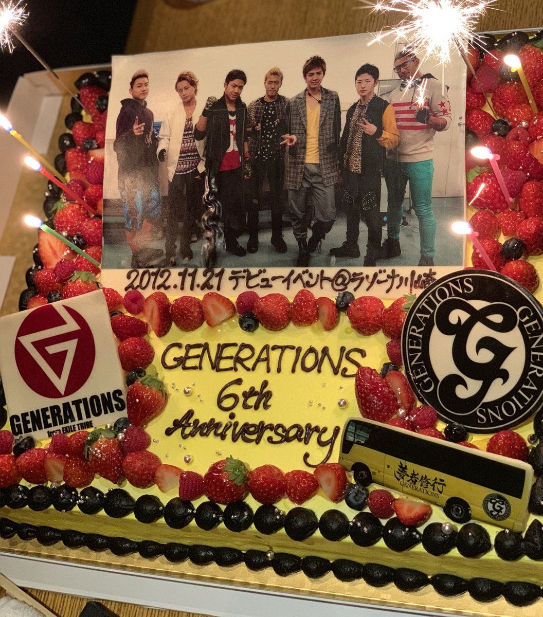 Reo18_KRUMP's tweet photo. 六周年。
感謝。

#GENERATIONS
#6thanniversary https://t.co/nhHiXRFAwu