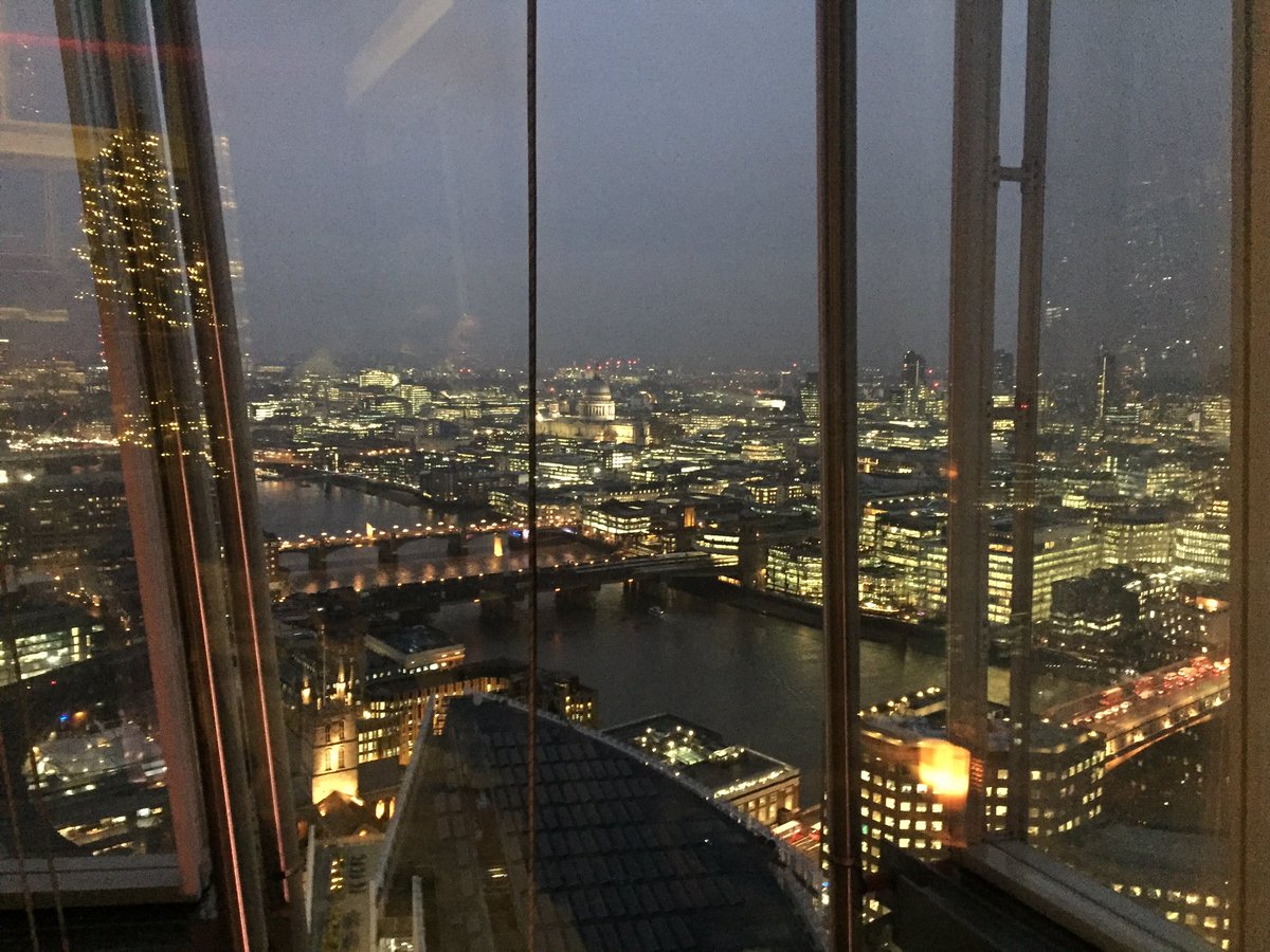 SamanthaCanaway's tweet photo. Shame the weather ruined the view #TheShardLondon but thanks to @TechDataASUK for a great event #TDIBMTSSTable @BellIntegration @ianajeffs https://t.co/KvXW4gHf9g