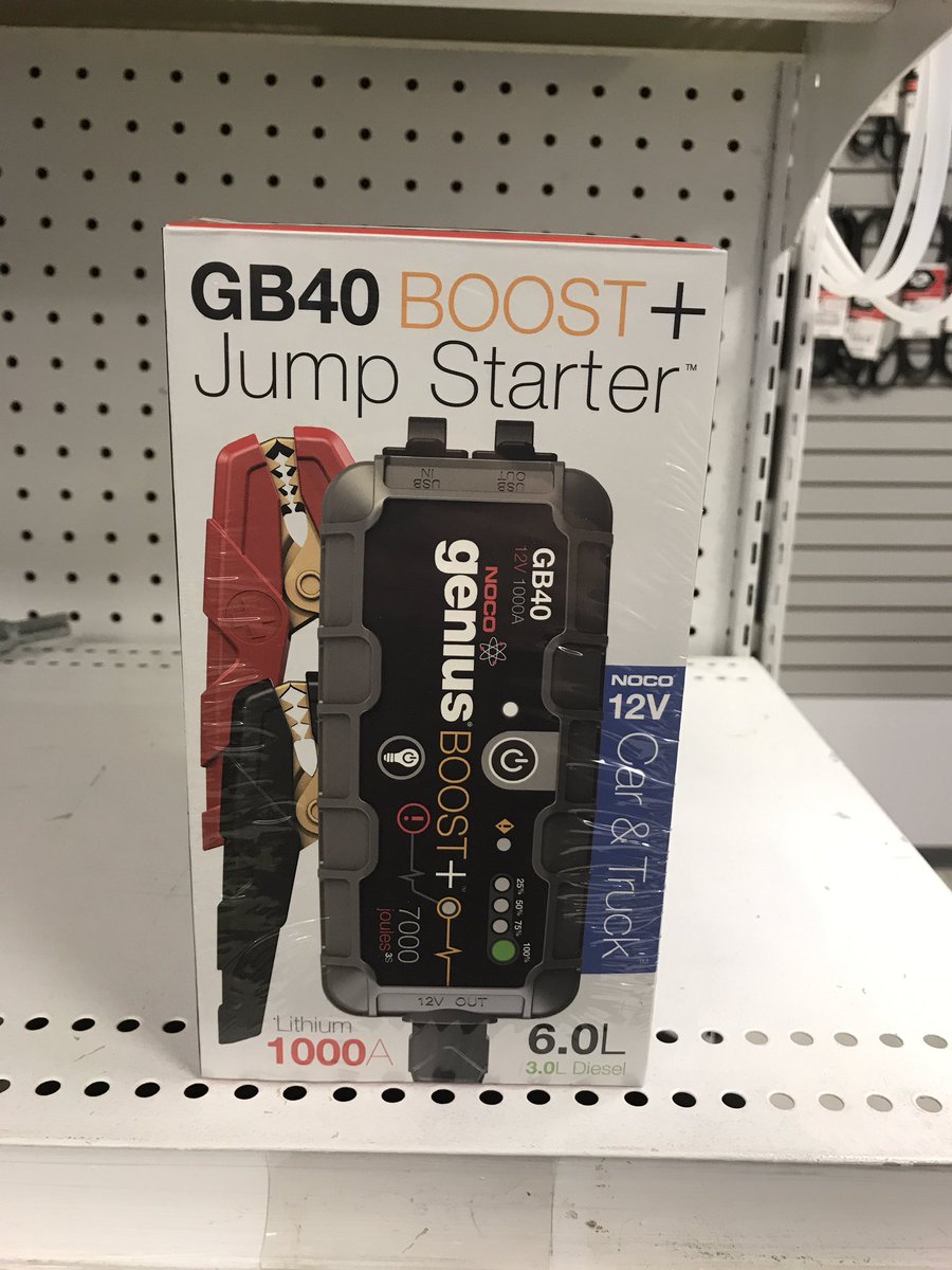 firstaveservice's tweet photo. GB40 Boost + Jump Starter $149.99 https://t.co/5Zhqn97sFe