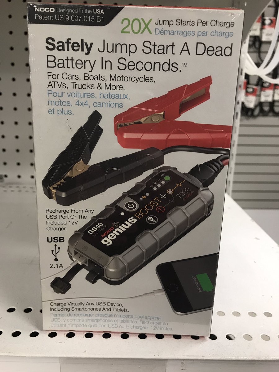 firstaveservice's tweet photo. GB40 Boost + Jump Starter $149.99 https://t.co/5Zhqn97sFe
