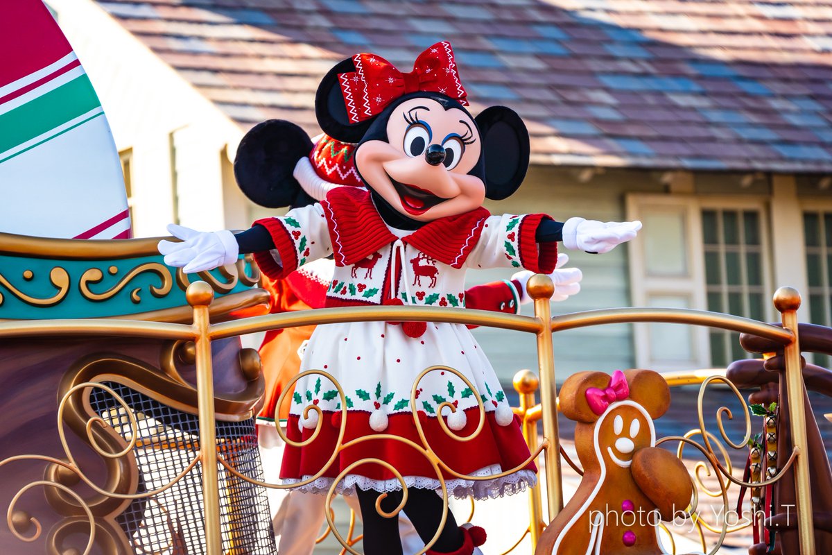 Yoshi T 先週のディズニーランド クリスマスストーリーズからちょっとずつ現像中 ディズニー写真部 Tdr Fun Tdl クリスマスストーリーズ ミニーマウス