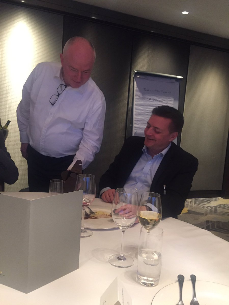 SamanthaCanaway's tweet photo. Well our SD enjoyed one of his passions in life today at #TDIBMTSSTable event with @TechDataASUK and @IBMTSS ....chocolate, look how happy he is! ๐ @BellIntegration @mark_nicholas https://t.co/7h5KwUnTL6
