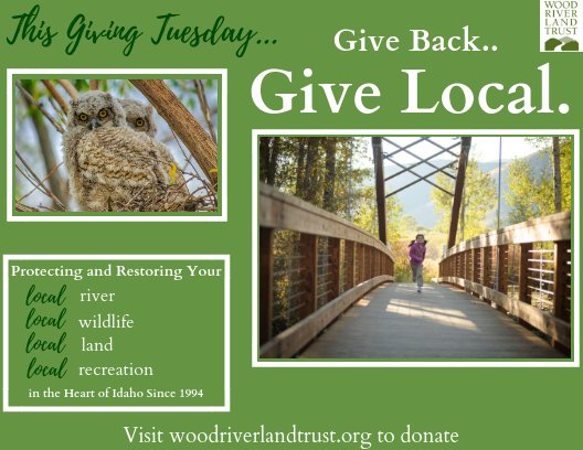 WRLT's tweet photo. This year, the Land Trust is proud to once again participate in #GivingTuesday. Together, we can work to #keepitinthevalley and protect what makes our home so special. To make a safe, easy and impactful donation, please head over to https://t.co/fbACf1PFgN. https://t.co/1nXbHyPQGs