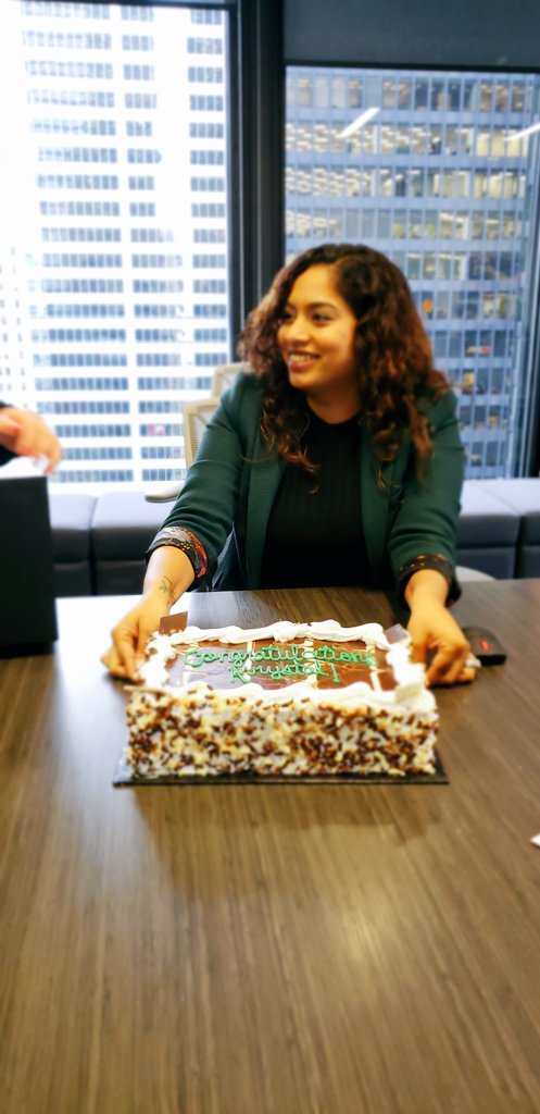 Celebrating my last team meeting with the #PIArmy ! Thankyou so much for the fabulous 🍫🎂  &amp; card filled with heartfelt messages from the team! It is extremely bittersweet to leave such a phenomenal team!! The #PIARMY will always have a special place in my ❤ <a href="/MelissaCFinley/">Melissa Finley</a>