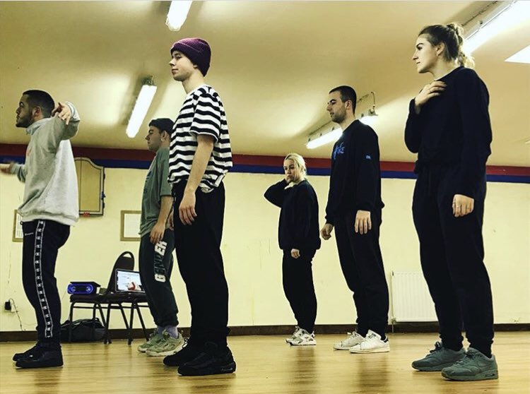 SquadTheatre's tweet image. In rehearsal for ‘Jump’. Come on down to the @projectarts on 12th of December at 8.30pm. Link to tickets in the description 🔥 @THEATREclub #backinthebuilding #theatremachineturnsyouon