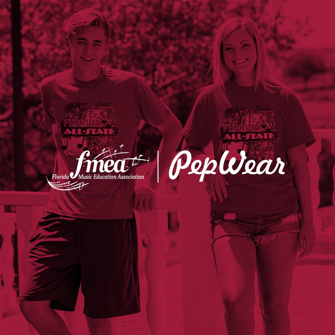 PepWear's tweet photo. PepWear and the Florida Music Education Association (@FLMusicED) Extend and Expand Partnership

Read more about what this means for FMEA students and performers >>  https://t.co/laWxlcRFwM https://t.co/oyYqMjBSdF