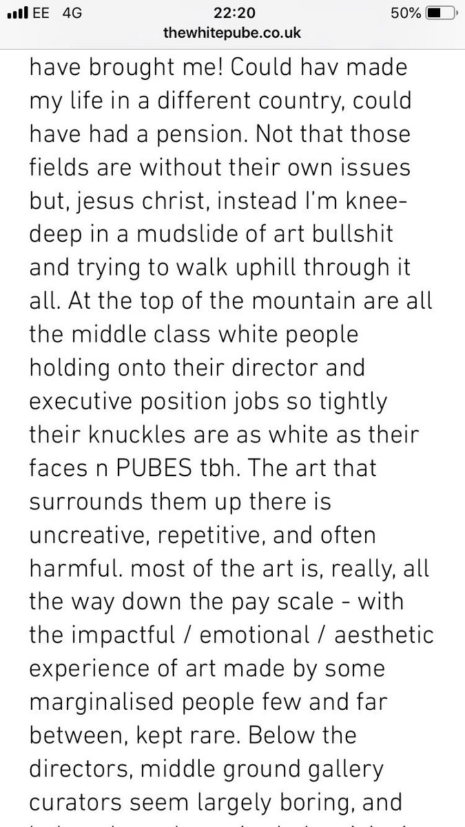 paulavarjack's tweet photo. Actually while we’re here you should all read this too I think https://t.co/UuZ8Pxqy5w… &amp; give @thewhitepube a follow #CountlessActions @SmokeCreatives conversations on privilege https://t.co/xYXU7SkU6K