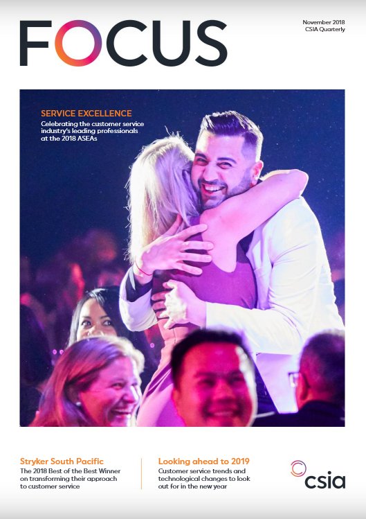 quinnkat2's tweet photo. @UniversitySA Business School (Me & @Milanmili5) on the cover of the current FOCUS magazine from the Customer Service Institute of Australia. Thx again @CSIA_AU! #winners #serviceexcellence #customercentred More here https://t.co/BdmeE4zm8H https://t.co/ah39KxwZct
