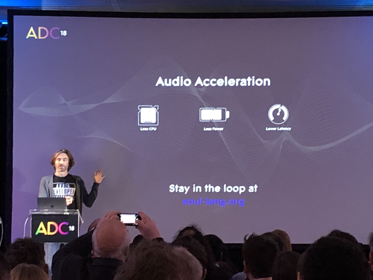 CO_CO_'s tweet photo. #AudioDevCon Day oneでした。興味のあるセッションを一通り聞いた。2日目で初の海外渡航の緊張が解けたからか時差ボケで昼過ぎは眠気が辛かった。 https://t.co/TBtE8Wa8Qc