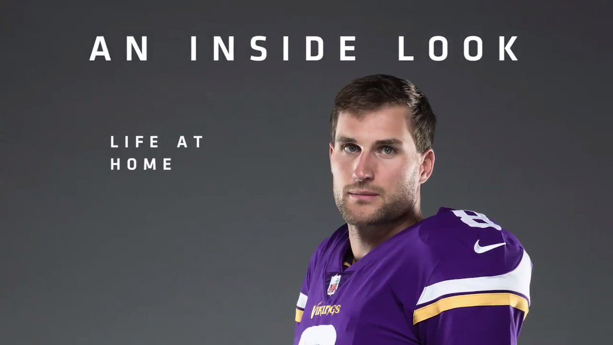 .@KirkCousins8 credits his family for helping advance his professional career.   #Skol https://t.co/TZ5lRyMRHP