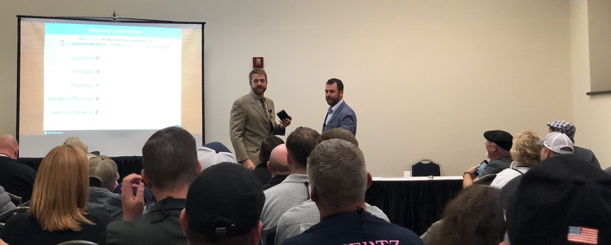 BLS is BS? Great lecture <a href="/DavidWampler17/">David Wampler</a> and CJ Winkler!
#texasems2018 #strac #safd