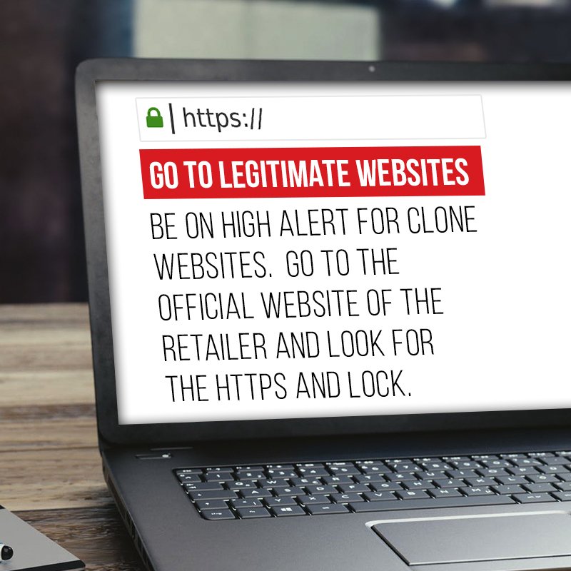 Adam_K_Levin's tweet photo. Even if the domain is designed to look like the real thing, it could be fake! Shopping on a fake site can result in your info being stolen. That's why knowing how to spot red flags is crucial this #BlackFriday & #CyberMonday. Learn how with #SWIPEDBook: https://t.co/djWivBftge https://t.co/ulLp80fIkh