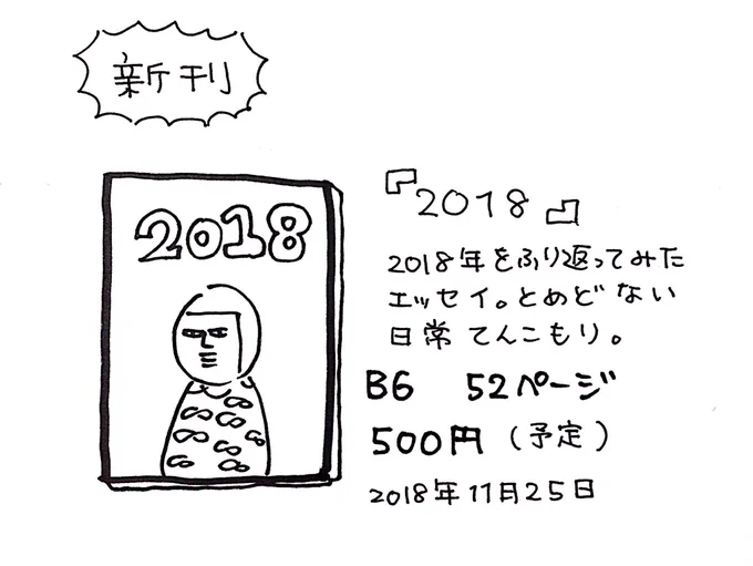 新刊が出せそうです。今年わたしが何してたかが知りたい変態しか買わないような内容となっています。わりとボリュームはあるが線画のみ。 