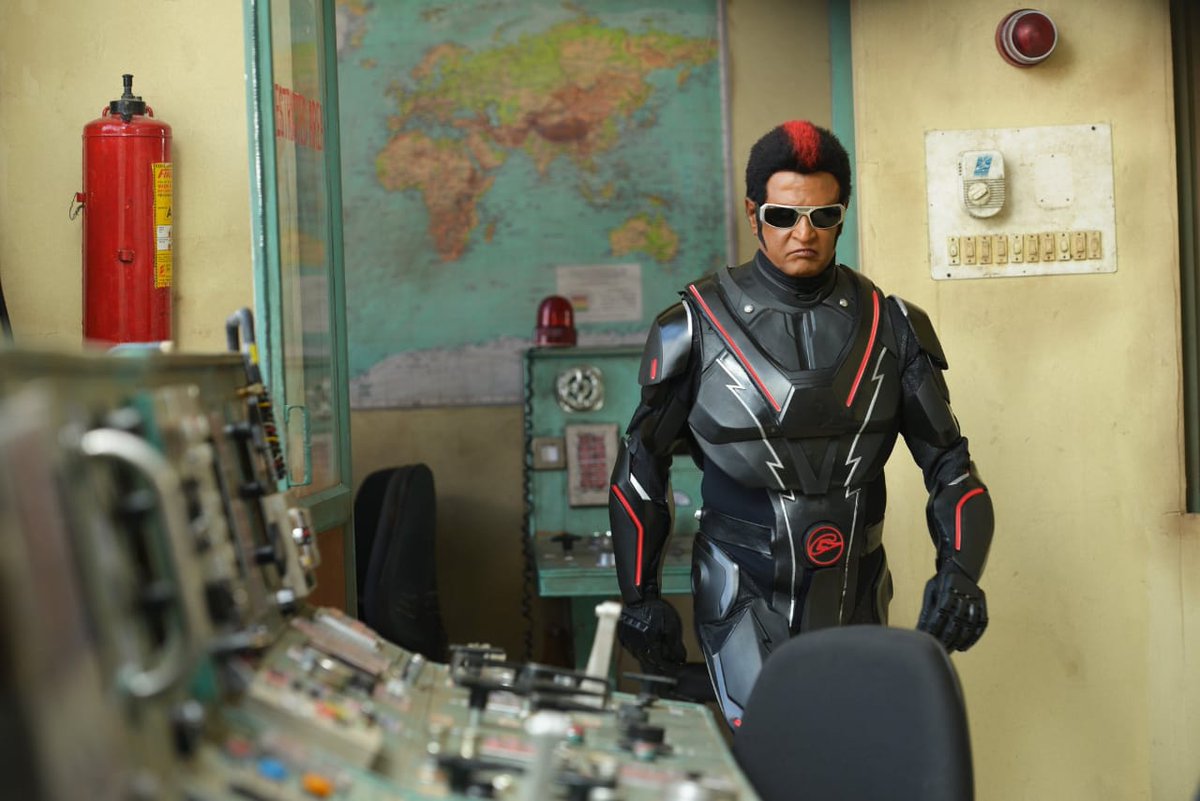 UrsVamsiShekar's tweet photo. #2point0 Exclusive Stills
#2Point0FromNov29 #2Point0November #Thalaivar #SUPERSTAR #Rajinikanth #AkshayKumar #AmyJackson #Shankar #ARRahman #Chitti
@rajinikanth @LycaProductions @akshaykumar @iamAmyJackson @shankarshanmugh @arrahman @baraju_SuperHit https://t.co/7CPJZaRfOn