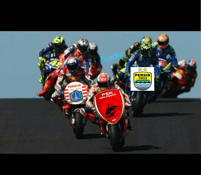 fuadiohaw's tweet photo. battle for 1st.
@PSM_Makassar 
@Persija_Jkt 
@persib 
#PsmDay #PersijaDay #PersibDay https://t.co/2E5JYJmKlu