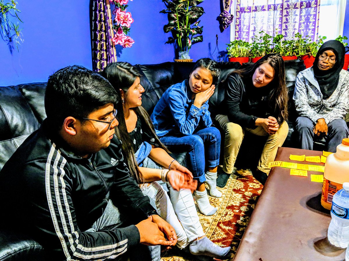realjuancangas's tweet photo. THRIVE Officer Dinners Feed my tummy, mind, &amp; 💓 #ThriveClub @OPS_SouthHigh #Officers #ServiceProjects #planning #NepaliFood #MoMo #MoYum #REALationships #Diversity #Passion #OPSProud https://t.co/Nc9D7PKZJj