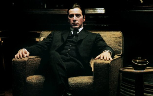 Le Parrain (1, 2 et 3) - Francis Ford Coppola (1972, 1974, 1990) Marlon Brando, Al Pacino et Robert De Niro.