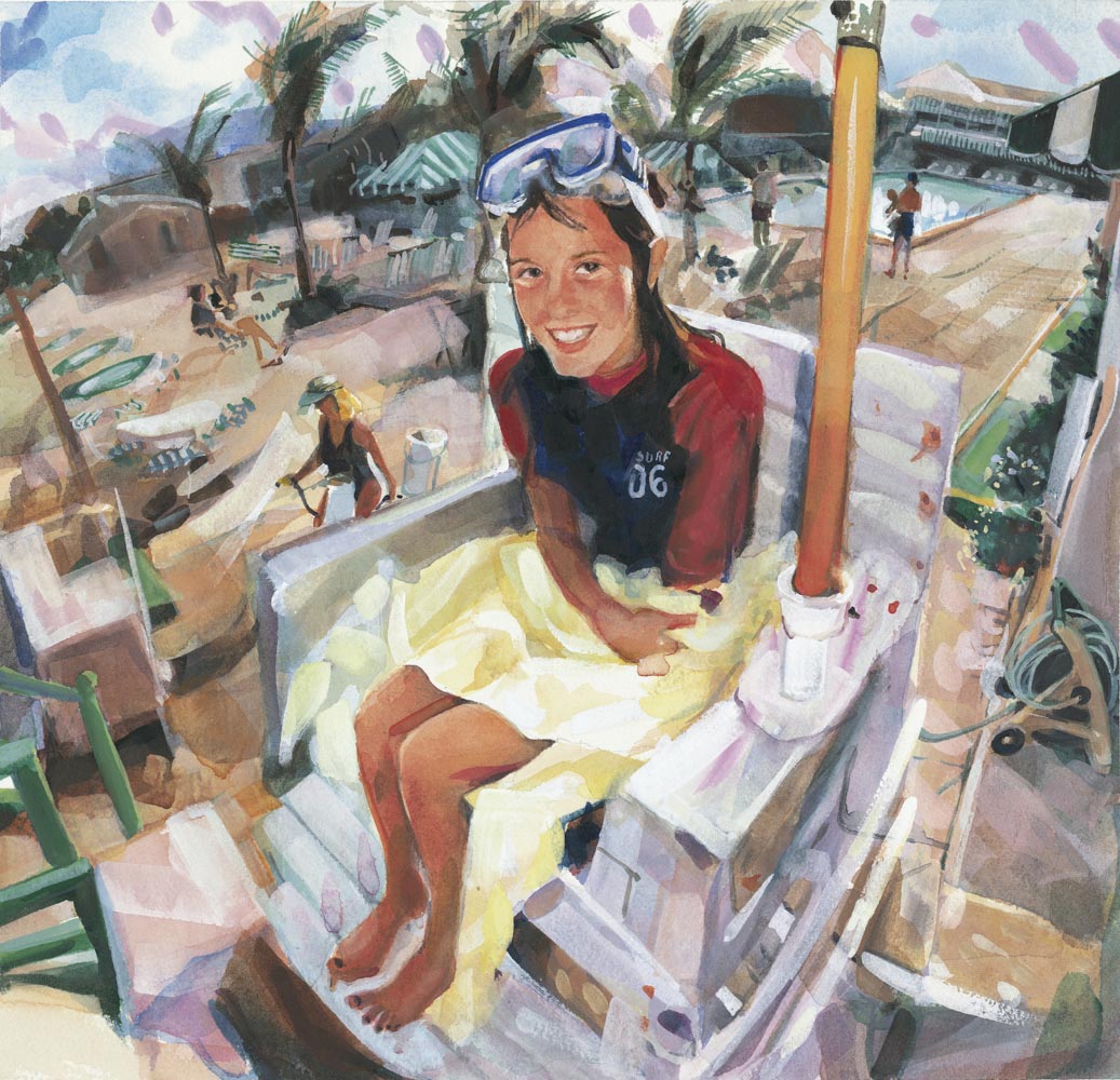 WilliamHeydt's tweet photo. Sam tries out the lifegaurd chair at The Beach Club, Florida 

33 cm x 34.5 cm|https://t.co/F2x2P1QjDq https://t.co/4nKaseSUlQ