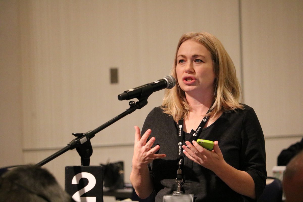 UniforTheUnion's tweet photo. "Itβs about more than jobs, this is about democracy." @JenniferMoreau urges delegates to support the work of @MAP_Canada and the urgent need to #SaveLocalNews https://t.co/t6Xfqga1p0 #BCRC2018 https://t.co/td2la8ULc6