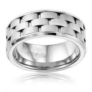 Broyles_Jewelry's tweet photo. Find a perfect Tungsten Brick-Pattern wedding band in our #ArtCarved collection! #BroylesJewelry #BridalCollection #ForHim #WeddingBand #FutureMrandMrs https://t.co/Vs9kWv3XLx