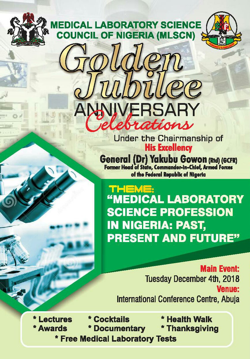 MedLabNigeria's tweet image. #MLSCN@50