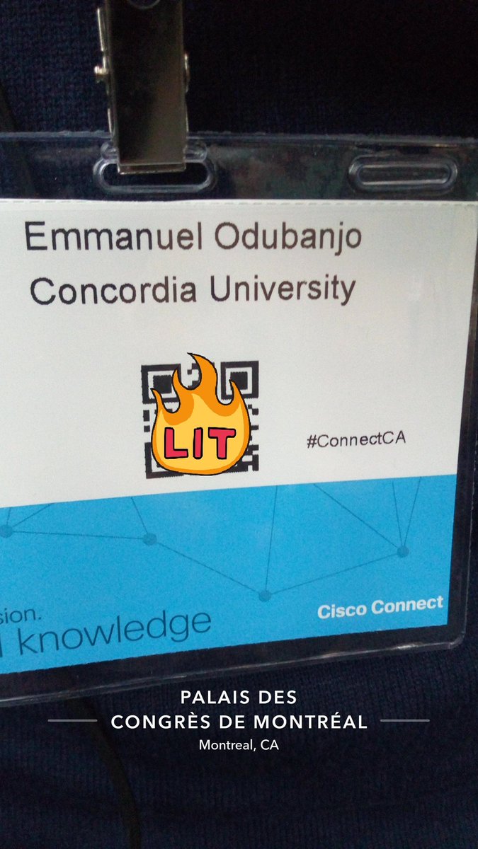 Emmasq_1's tweet photo. #ConnectCA was good...
Looking forward to more events from @CiscoCanada https://t.co/5k2fgFNLss