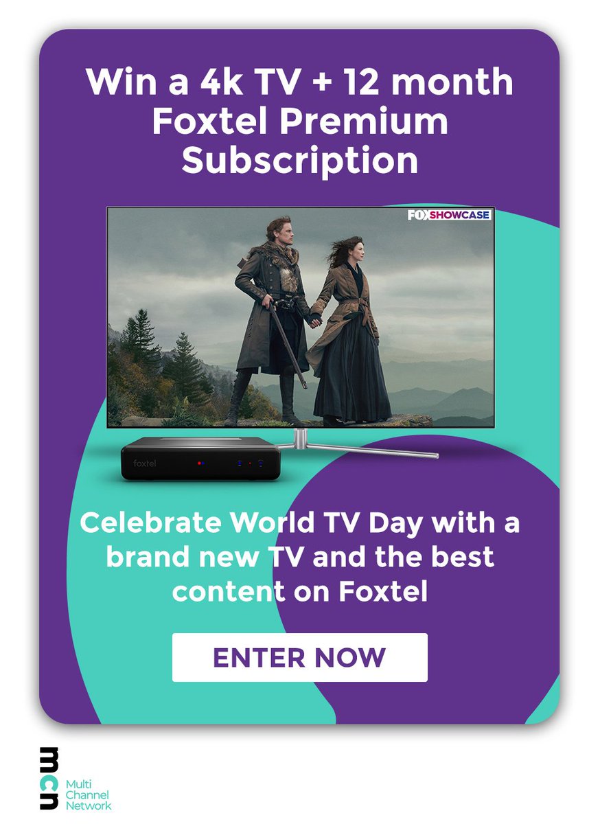 Happy World TV Day! Win a 4K TV and Foxtel subscription from MCN to celebrate! worldtvdaywithmcn.com.au