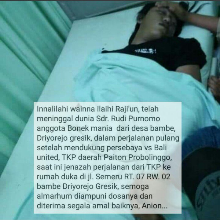 bonekboys's tweet photo. InnaLiLLahi wa Inna iLLaihi Rojiun..
mhn info, mungkin ada yg domisiLi satu desa dg aLmarhum?

@Green_Nord27 @TribunKidulSby @ArekGate21 @Official_AB1927 @bonekcasuals @HoofdbureauID https://t.co/pTVbPpAjpE