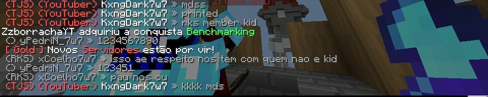 Comunidade tá tão bosta, que os membros da RKID... xinga família por isso, onde esse game vai parar?

Outra os Kids sempre continua não importa mudar de versão todo lugar tem que ter uma criança, aliás é minecraft

<a href="/JORNALMCPEofc/">JornalMcpe</a>
