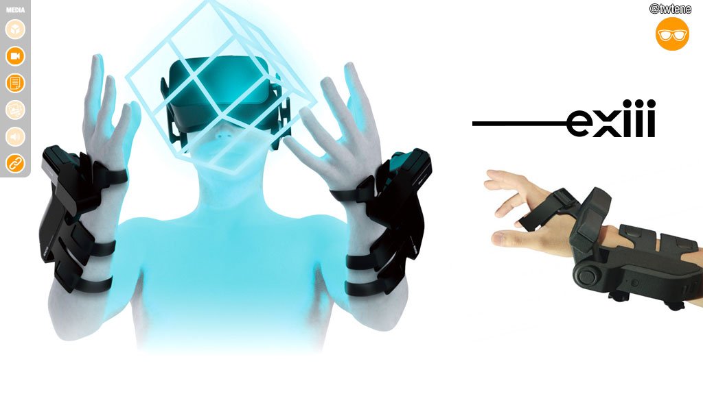 RafSchiavullo's tweet photo. EXOS Wrist Haptic Device by @exiii_official now loaned to developers to implemet professional applications - #VR #AR #Haptic #HapticDevices #VirtualTraining #Videogames https://t.co/fLPxO3cCnd