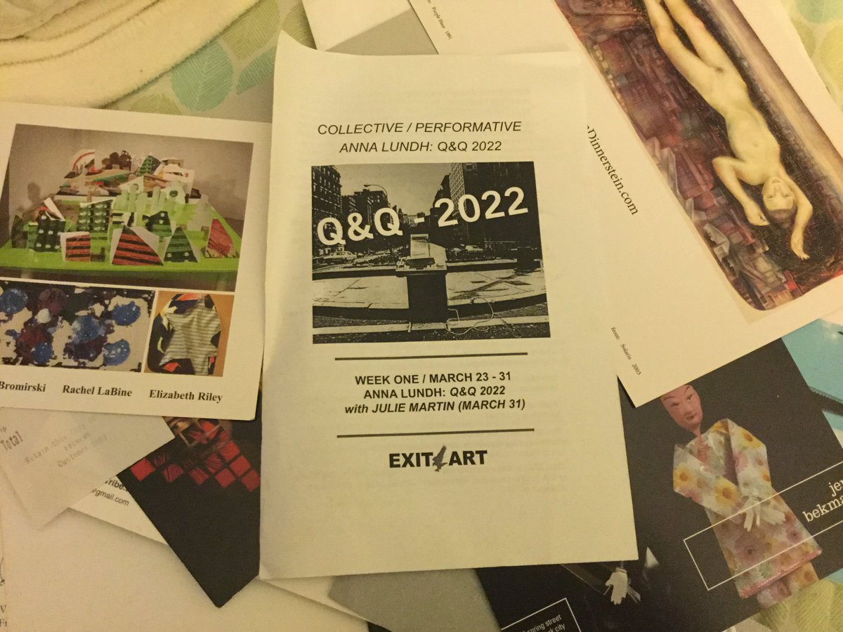 museumnerd's tweet photo. Damn. R.I.P. #ExitArt https://t.co/GZzpe0vZ9W