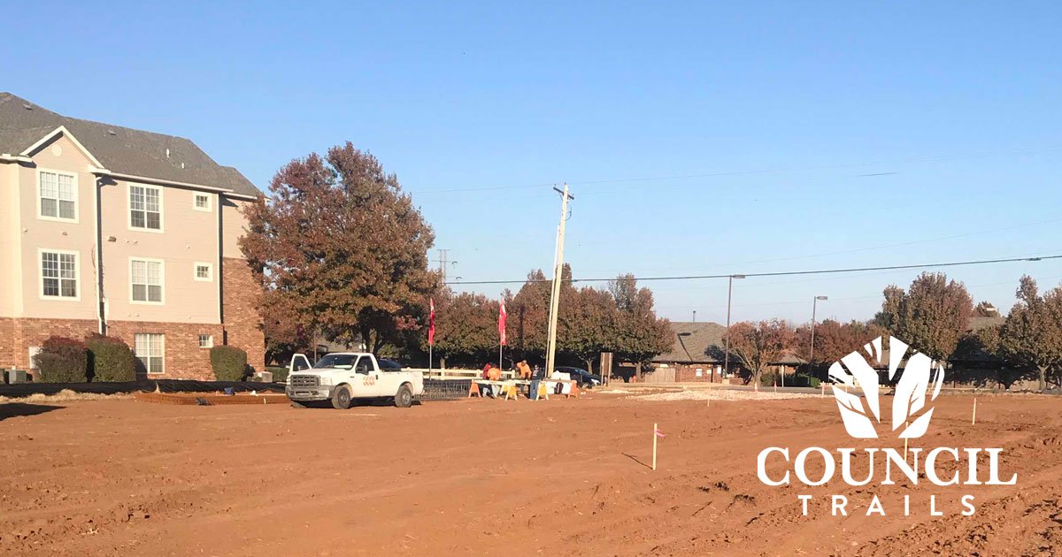 FourCornersDev's tweet photo. Construction Commences on Council Trails in Oklahoma City, OK #SeniorHousing https://t.co/io9EevDRWU https://t.co/iI1lSzHdk2